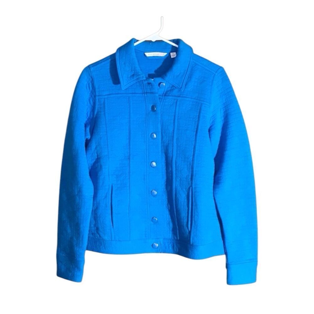 Isaac Mizrahi Live Teal Jacket Size Small